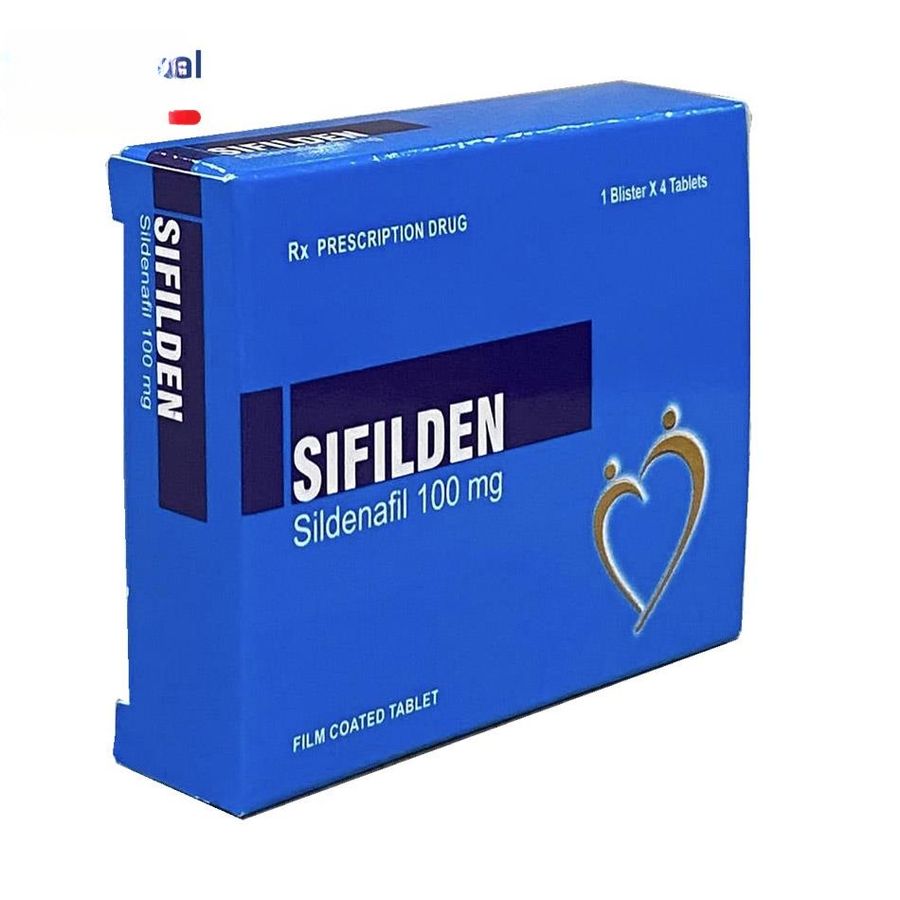 Viên uống Sifilden 100mg - điều trị rối loạn sinh lý nam cho nam giới - bản tiêu chuẩn