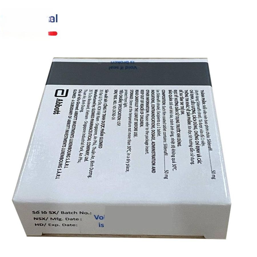 Viên uống Daygra 50mg - điều trị rối loạn sinh lý nam hiệu quả cho nam giới - chính hãng