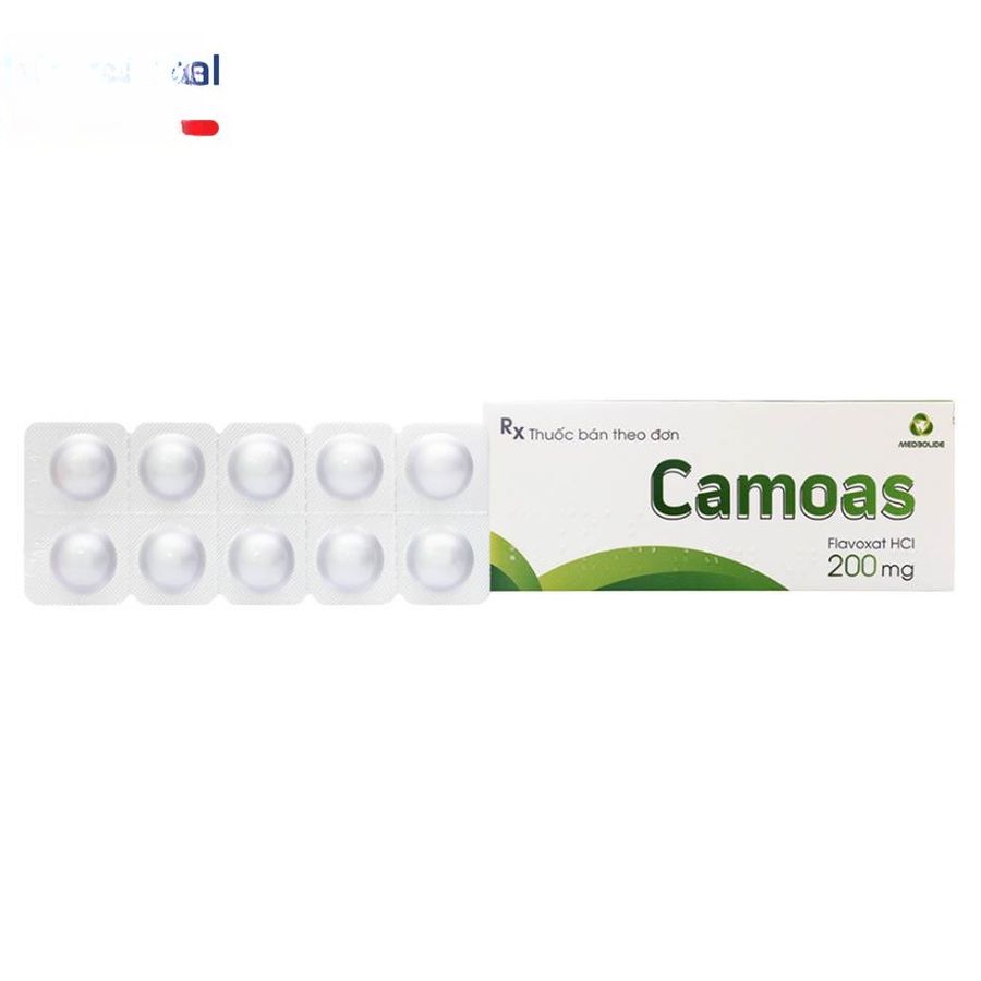 Viên uống Camoas 200mg - Giảm co thắt đường tiết niệu và sinh dục cho cả nam và nữ - hàng chuẩn