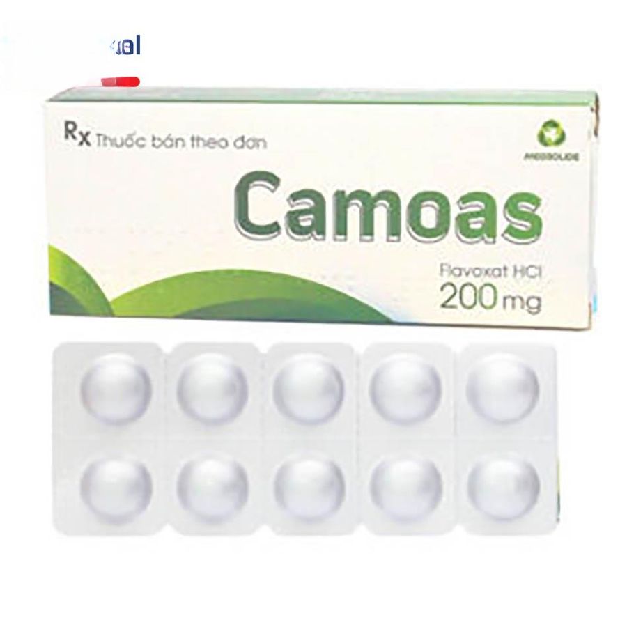 Viên uống Camoas 200mg - Giảm co thắt đường tiết niệu và sinh dục cho cả nam và nữ - giao kín đáo