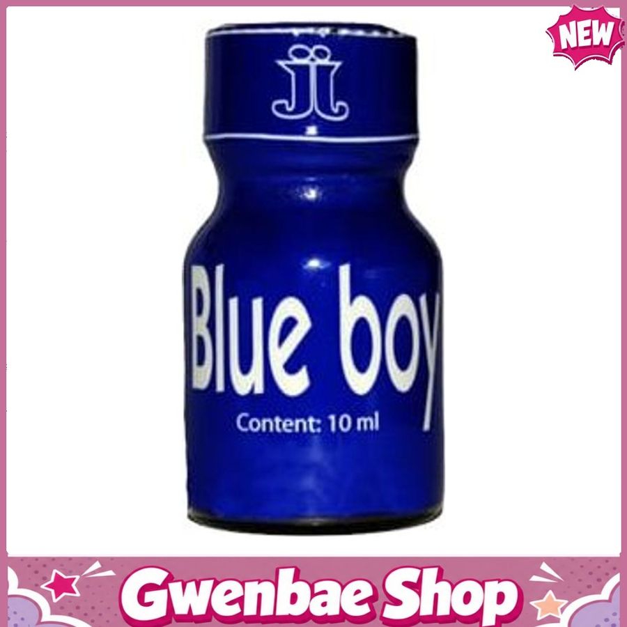 Chai Hít Tăng Khoái Cảm Kích Thích Bao Phê Popper Blue Boy 10ml (JJ) - Gwenshop Chính Hãng