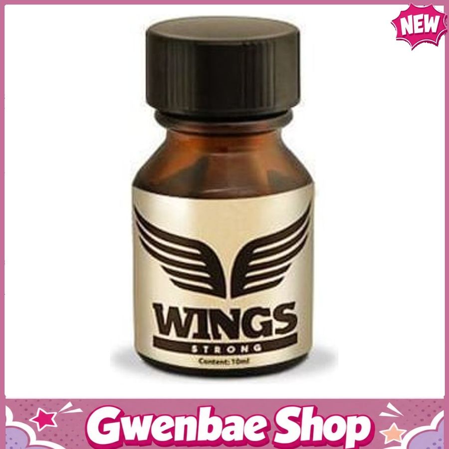 Chai Hít Tăng Khoái Cảm Kích Thích Bao Phê Popper Wings Brown Strong 10ml - Gwenshop Chính Hãng