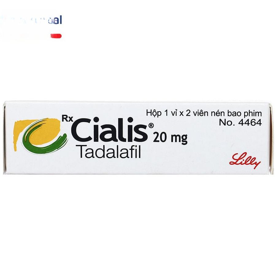 Viên uống Cialis 20mg - Điều trị rối loạn sinh lý nam hiệu quả cho nam giới - bản tiêu chuẩn