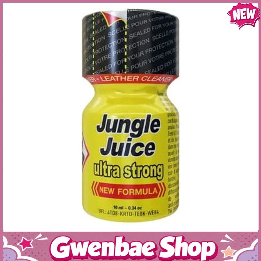 Chai Hít Tăng Khoái Cảm Kích Thích Bao Phê Popper Jungle Juice Ultra Strong New Formula 10ml - Gwenshop Chính Hãng