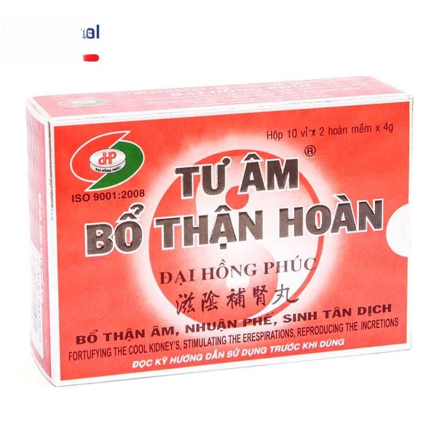 Viên uống Tư Âm Bổ Thận Hoàn - Bổ thận âm, tăng cường miễn dịch cho người mệt mỏi, huyết áp cao - mẫu mới