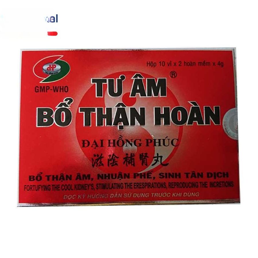 Viên uống Tư Âm Bổ Thận Hoàn - Bổ thận âm, tăng cường miễn dịch cho người mệt mỏi, huyết áp cao - hàng có sẵn