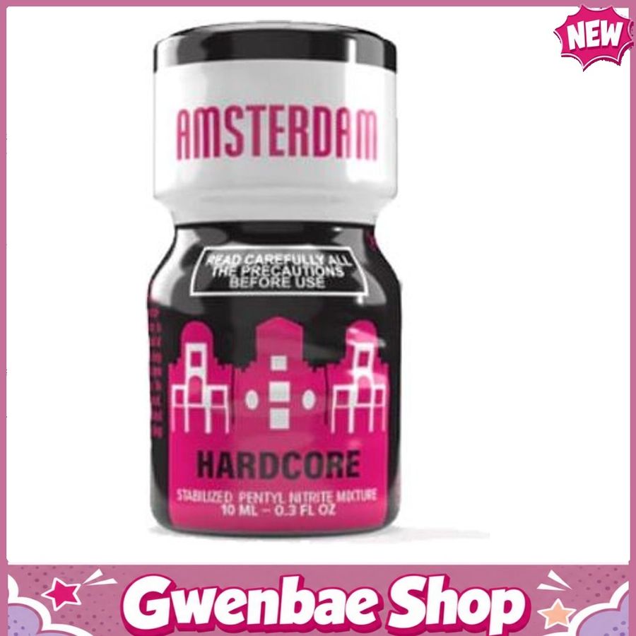 Chai Hít Tăng Khoái Cảm Kích Thích Bao Phê Popper Amsterdam Hardcore 10ml - Gwenshop Chính Hãng