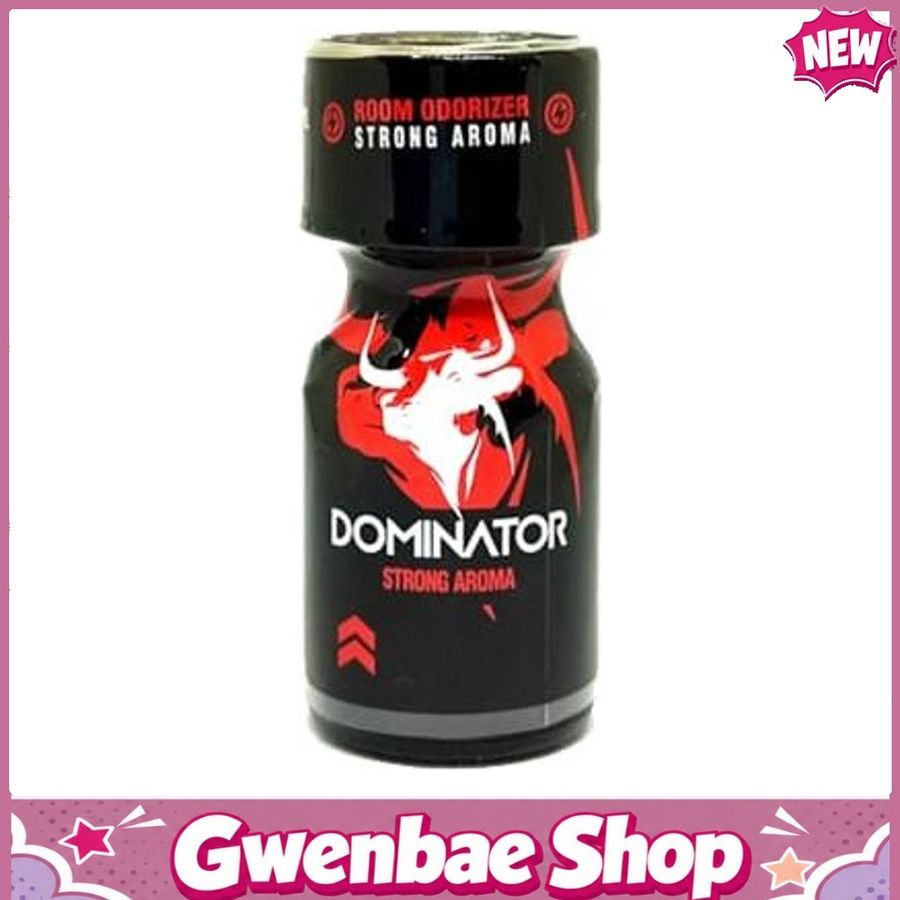Chai Hít Tăng Khoái Cảm Kích Thích Bao Phê Popper Dominator Strong Black 10ml - Gwenshop Chính Hãng