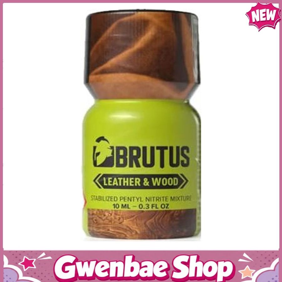 Chai Hít Cực Mạnh Lên Đỉnh Nhanh Popper Brutus Leather & Wood 10ml Hàng Chuẩn - Gwenshop Chính Hãng
