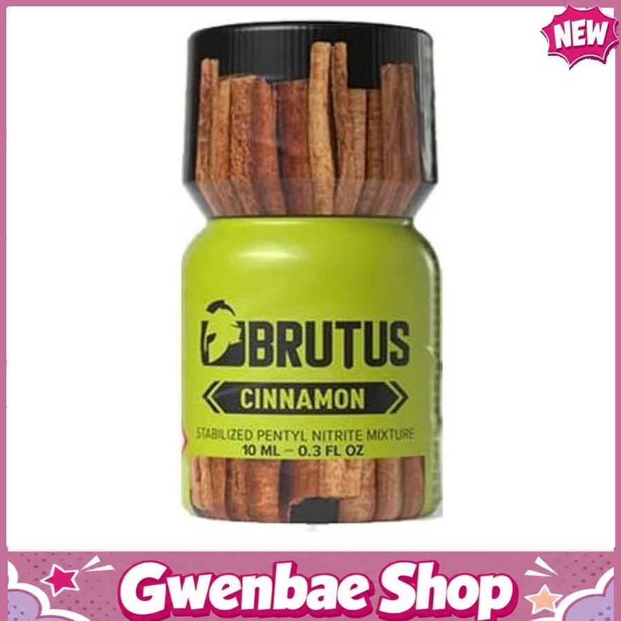 Chai Hít Cực Mạnh Lên Đỉnh Nhanh Popper Brutus Cinnamon 10ml Hàng Chuẩn - Gwenshop Chính Hãng