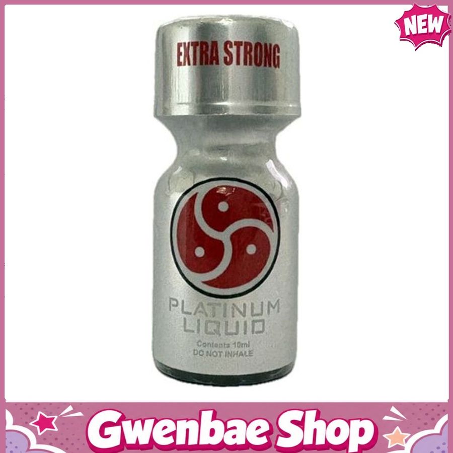 Chai Hít Tăng Khoái Cảm Kích Thích Bao Phê Popper Platinum Liquid Extra Strong 10ml - Gwenshop Chính Hãng