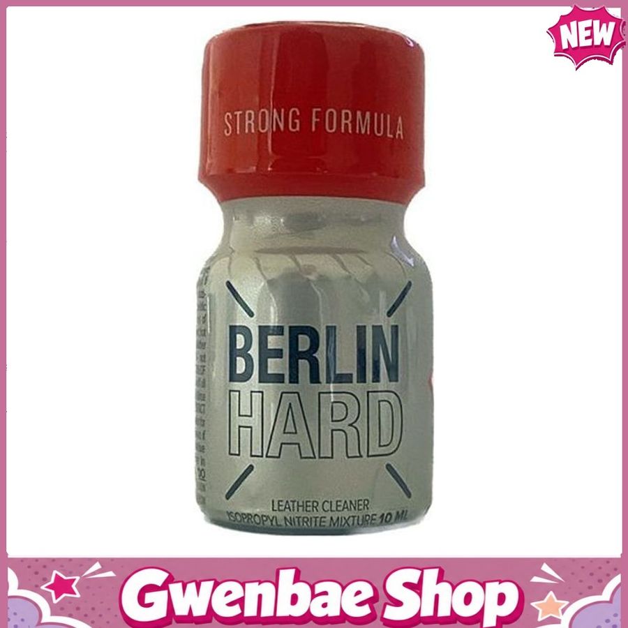 Chai Hít Tăng Khoái Cảm Kích Thích Bao Phê Popper Berlin X Hard Strong Formula 10ml - Gwenshop Chính Hãng