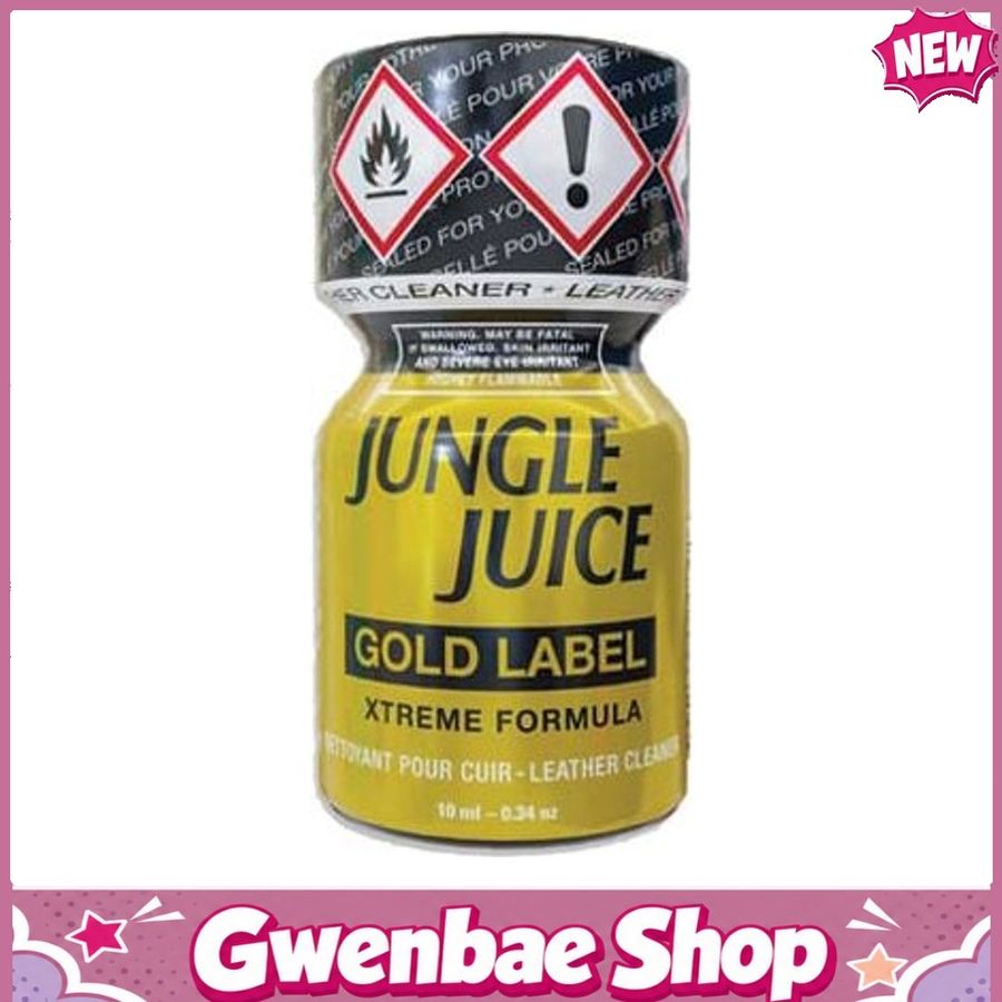 Chai Hít Tăng Khoái Cảm Kích Thích Bao Phê Popper Jungle Juice Gold Label 10ml - Gwenshop Chính Hãng