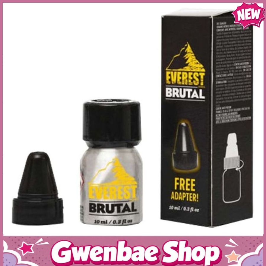 Chai Hít Tăng Khoái Cảm Kích Thích Bao Phê Popper Everest Brutal 10ml Adapter - Gwenshop Chính Hãng