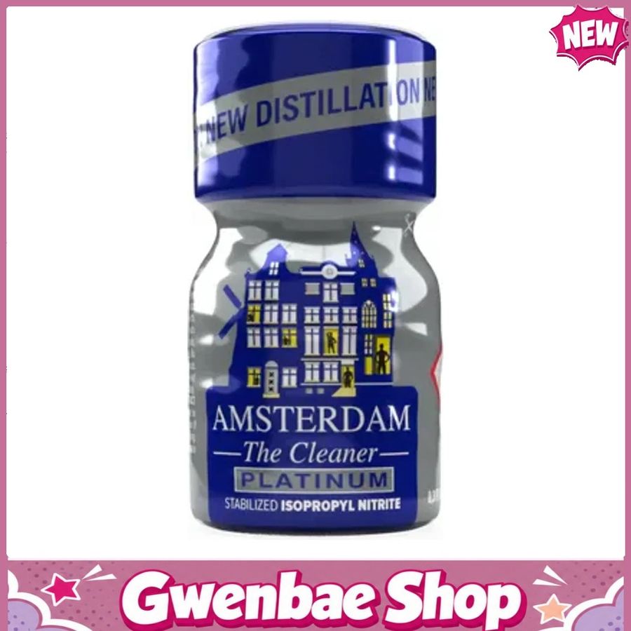 Chai Hít Cực Mạnh Lên Đỉnh Nhanh Popper Amsterdam Platinum 10ml Hàng Chuẩn - Gwenshop Chính Hãng