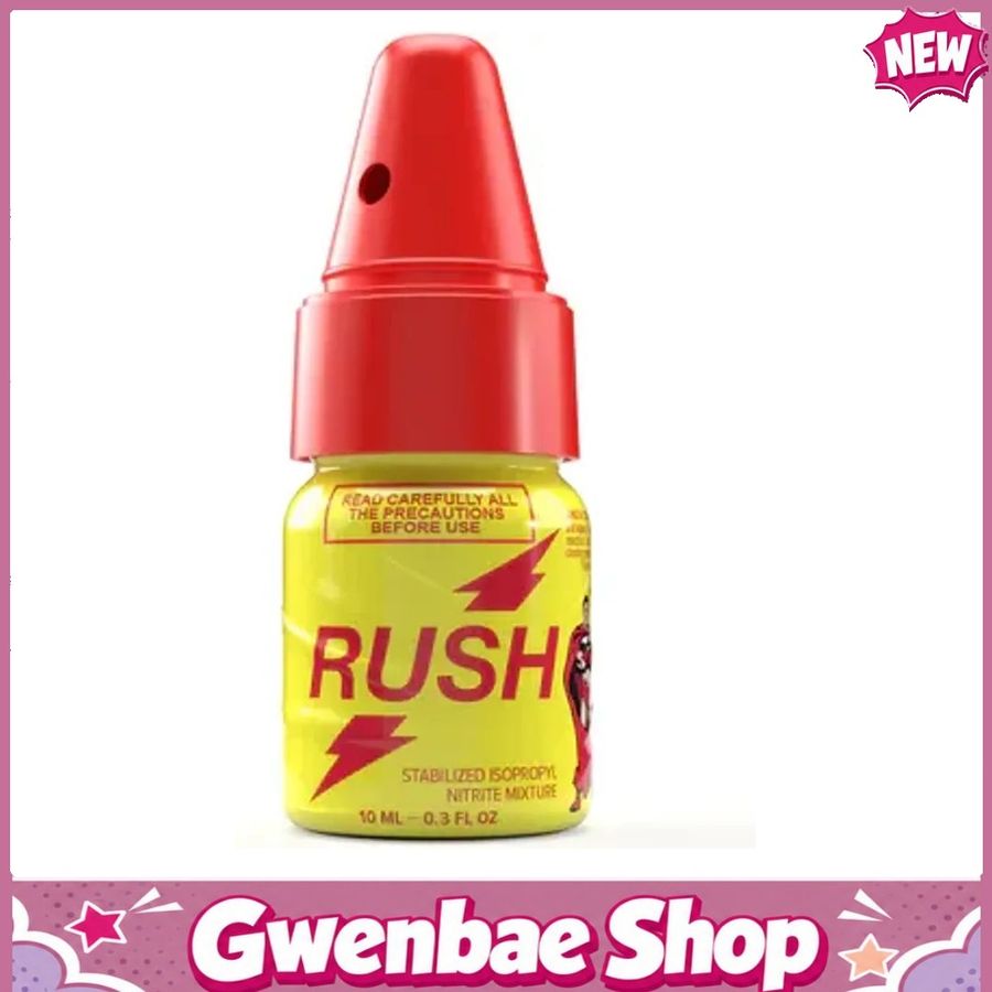 Chai Hít Cực Mạnh Lên Đỉnh Nhanh Popper Super Rush 10ml met Adapter - Gwenshop Chính Hãng