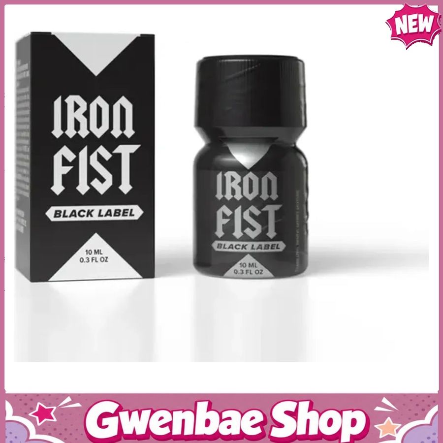 Chai Hít Tăng Khoái Cảm Kích Thích Bao Phê Popper Iron Fist Black Label 10ml - Gwenshop Chính Hãng