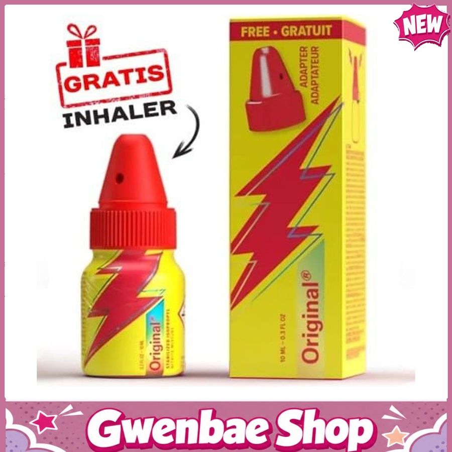 Chai Hít Tăng Khoái Cảm Kích Thích Bao Phê Popper ⚡Original & Adapter⚡10ml - Gwenshop Chính Hãng