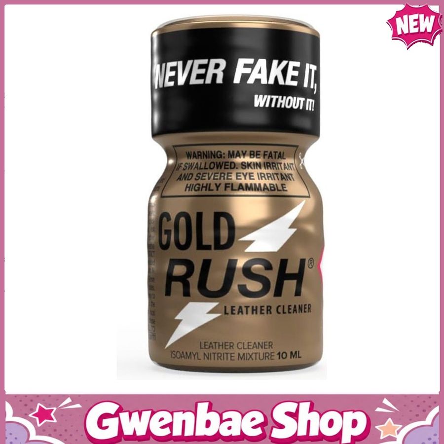 Chai Hít Cực Mạnh Lên Đỉnh Nhanh Popper Gold Rush 10ml Hàng Chuẩn - Gwenshop Chính Hãng
