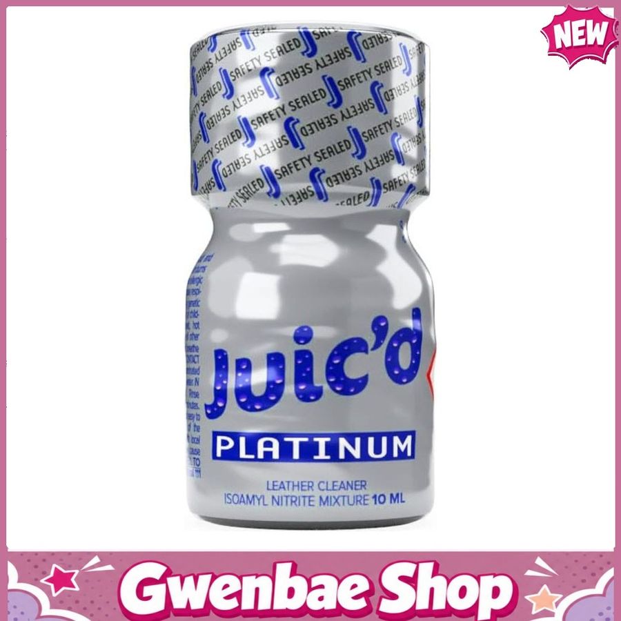 Chai Hít Tăng Khoái Cảm Kích Thích Bao Phê Popper Juic'D Platinum 10ml - Gwenshop Chính Hãng