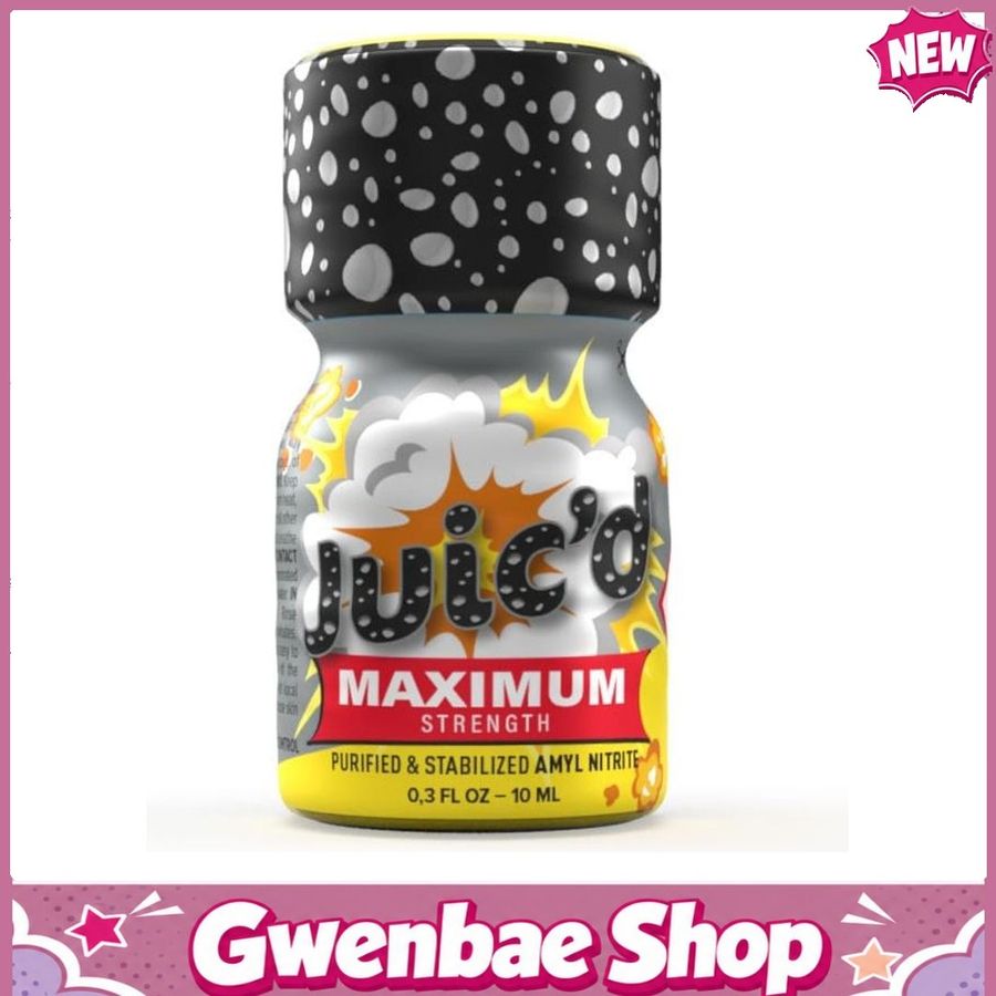 Chai Hít Tăng Khoái Cảm Kích Thích Bao Phê Popper Juic'D Maximum 10ml - Gwenshop Chính Hãng