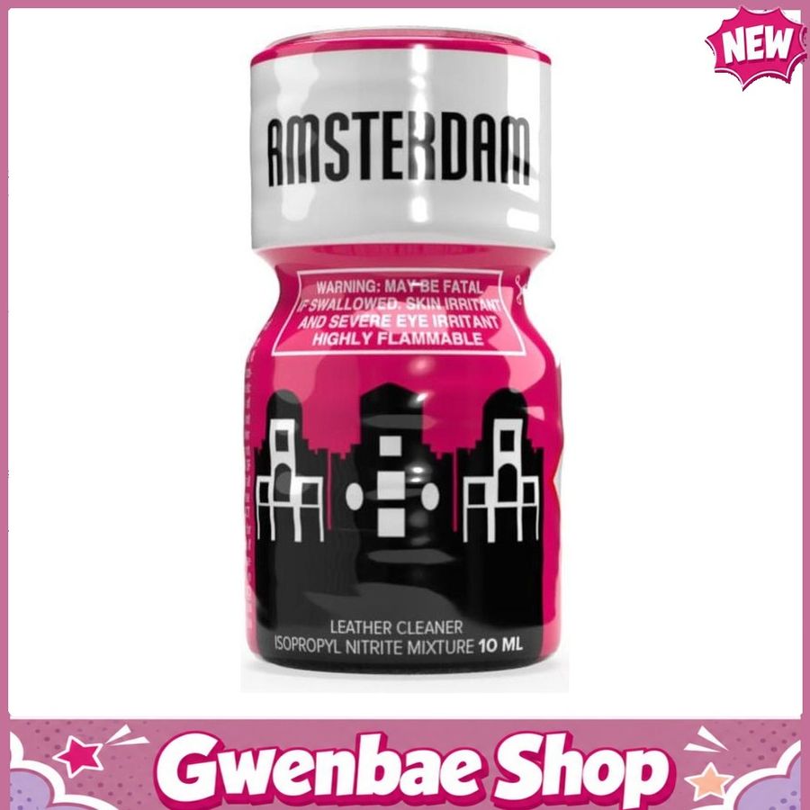 Chai Hít Cực Mạnh Lên Đỉnh Nhanh Popper Amsterdam 10ml Hàng Chuẩn - Gwenshop Chính Hãng