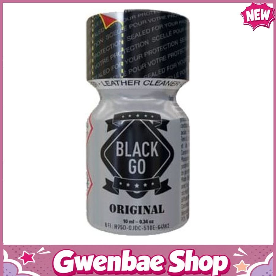 Chai Hít Tăng Khoái Cảm Kích Thích Bao Phê Popper Black Go Original 10ml - Gwenshop Chính Hãng