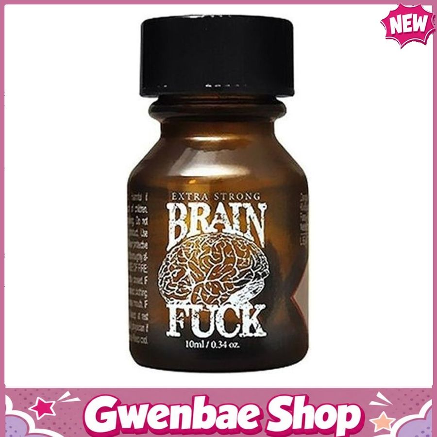 Chai Hít Tăng Khoái Cảm Kích Thích Bao Phê Popper Brain Fuck Extra Strong 10ml - Gwenshop Chính Hãng