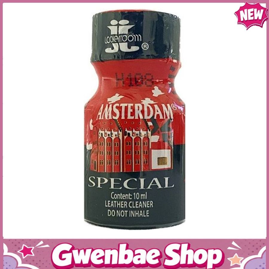 Chai Hít Tăng Khoái Cảm Kích Thích Bao Phê Popper Amsterdam Special 10ml (JJ) - Gwenshop Chính Hãng