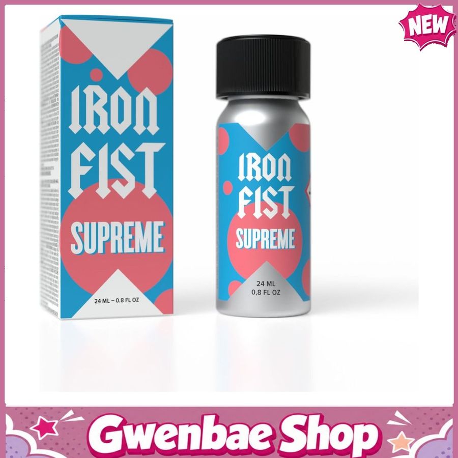 Chai Hít Tăng Khoái Cảm Kích Thích Bao Phê Popper Iron Fist Supreme 24ml - Gwenshop Chính Hãng