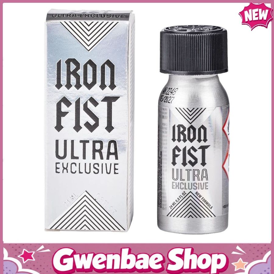 Chai Hít Tăng Khoái Cảm Kích Thích Bao Phê Popper Iron Fist Ultra Exclusive 24ml - Gwenshop Chính Hãng