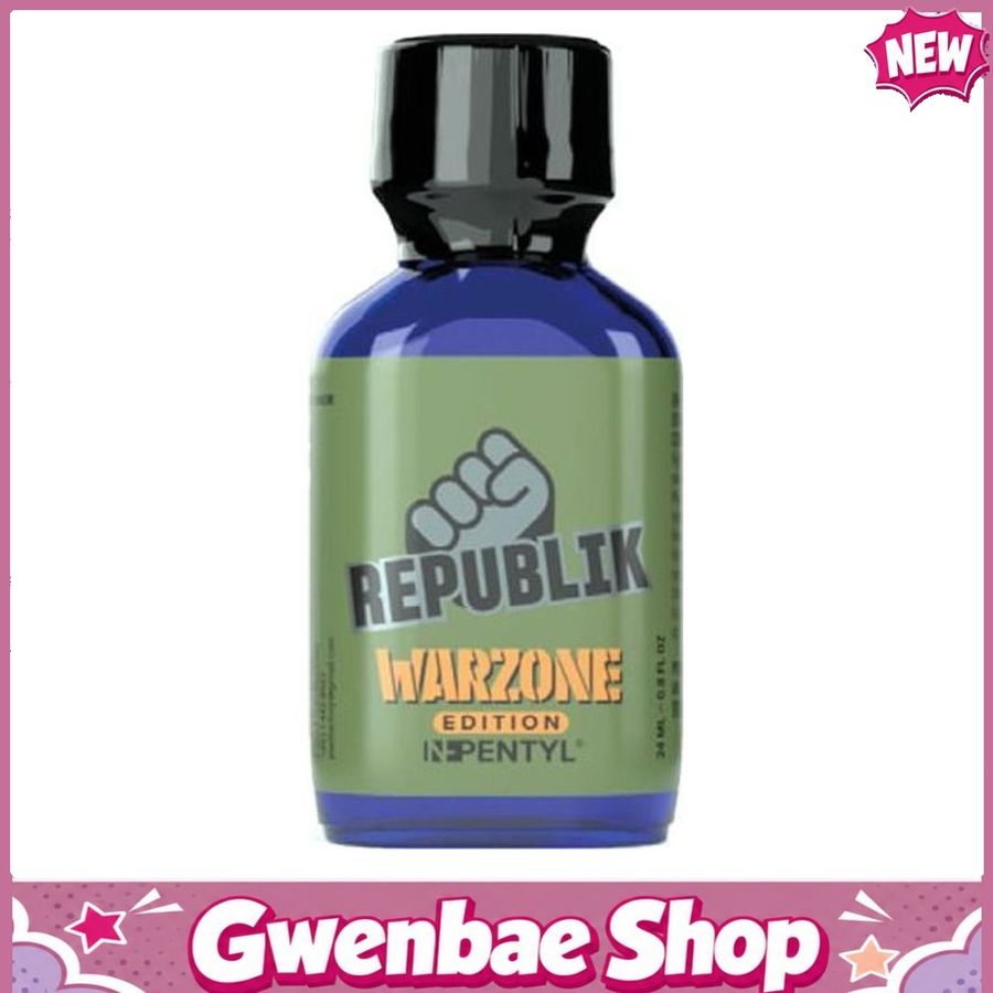 Chai Hít Tăng Khoái Cảm Kích Thích Bao Phê Popper Republik Warzone 24ml - Gwenshop Chính Hãng
