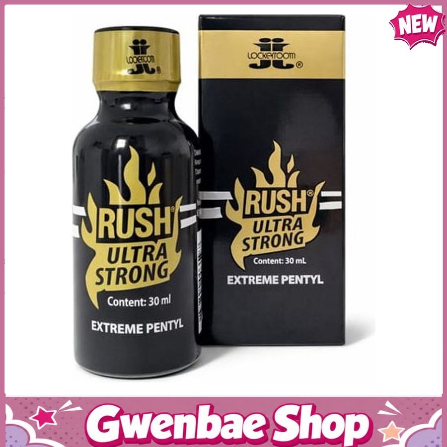 Chai Hít Tăng Khoái Cảm Kích Thích Bao Phê Popper Rush Ultra Strong Gold Extreme Pentyl 30ml (JJ) - Gwenshop Chính Hãng
