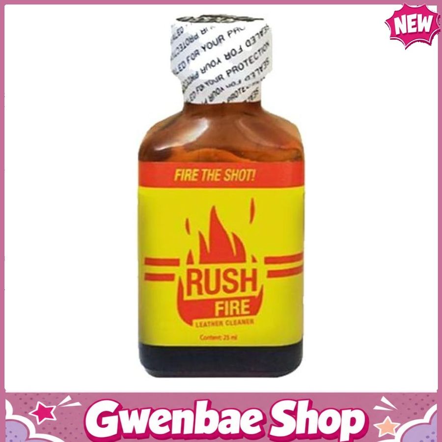 Chai Hít Tăng Khoái Cảm Kích Thích Bao Phê Popper Rush Fire 25ml - Gwenshop Chính Hãng