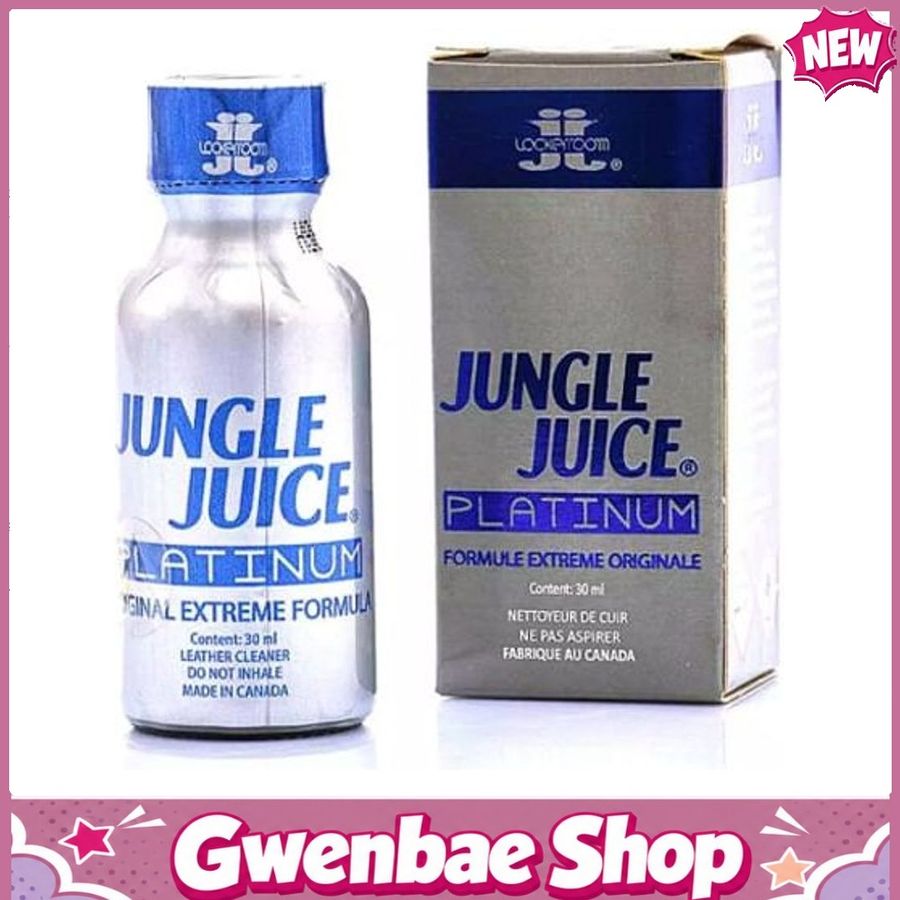 Chai Hít Tăng Khoái Cảm Kích Thích Bao Phê Popper Jungle Juice Platinum 30ml Extreme (JJ) - Gwenshop Chính Hãng
