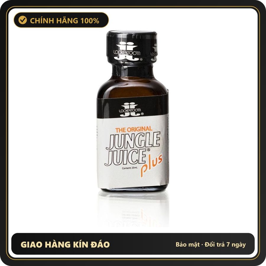Popper Chính Hãng Tăng Cảm Xúc Cho Cuộc Yêu Jungle Juice Plus 25ml Poppers - Snapshop Chính Hãng