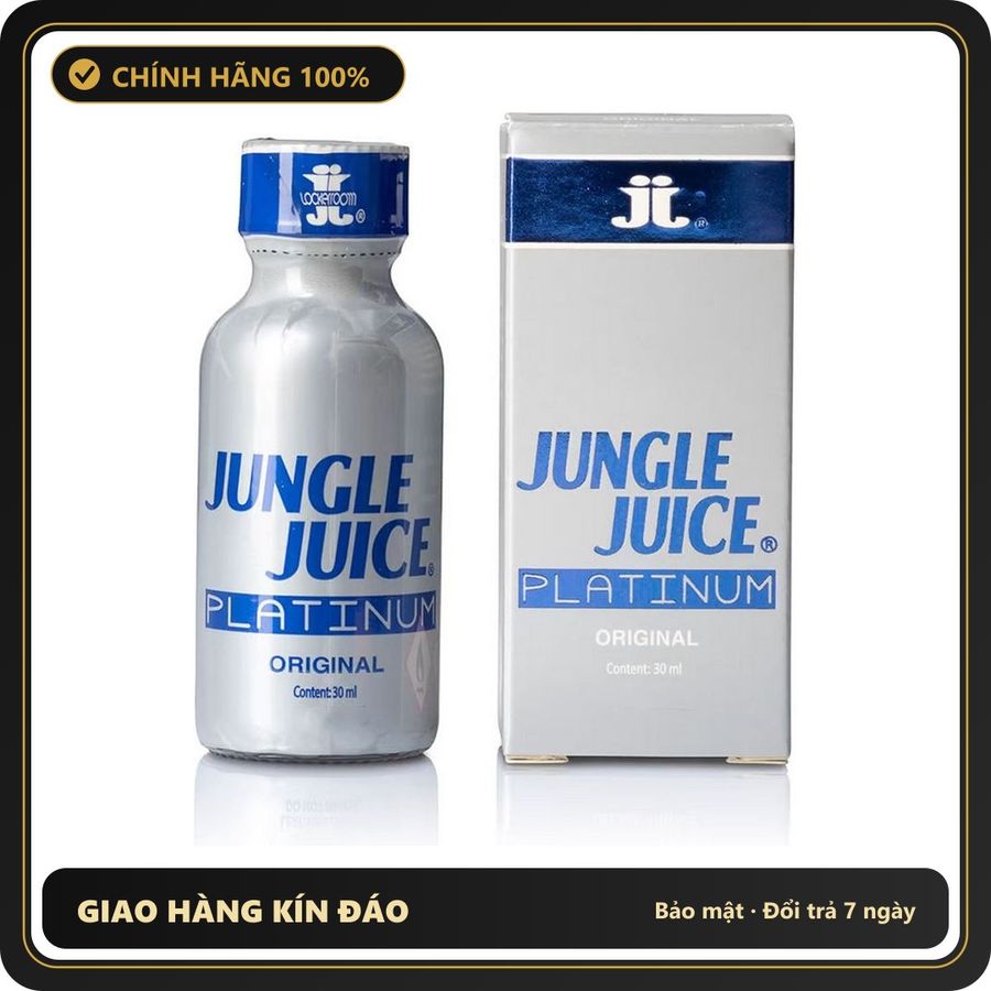 Popper Chính Hãng Tăng Cảm Xúc Cho Cuộc Yêu Buy Jungle Juice Platinum 30ml Poppers - Snapshop Chính Hãng