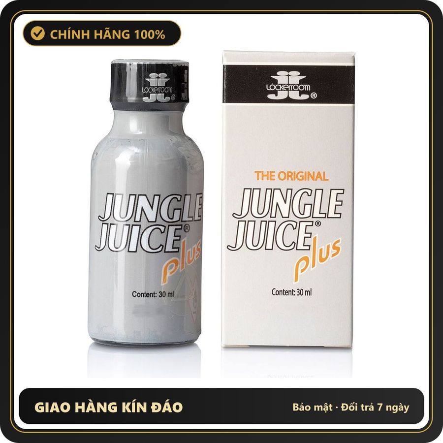 Popper Chính Hãng Tăng Cảm Xúc Cho Cuộc Yêu Jungle Juice Plus 30ml Poppers - Snapshop Chính Hãng