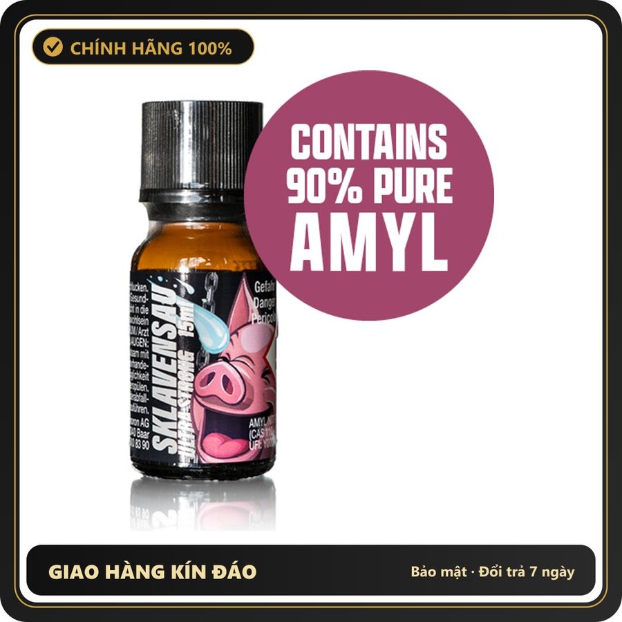Popper Nhập Khẩu Giúp Thả Lỏng Và Dễ Chịu Sklavensau Ultra Strong Poppers 15ml - Snapshop Chính Hãng