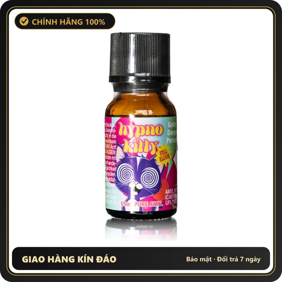 Popper Chính Hãng Tăng Cảm Xúc Cho Cuộc Yêu Hypnokitty Full Bloom Poppers 15ml - Snapshop Chính Hãng