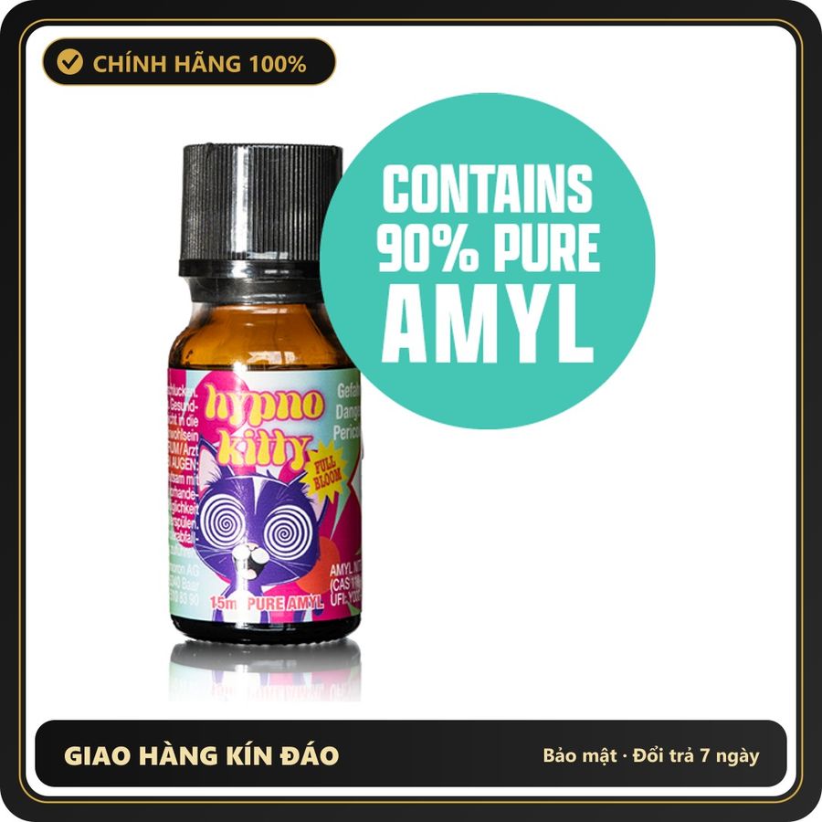 Popper Nhập Khẩu Giúp Thả Lỏng Và Dễ Chịu Hypnokitty Full Bloom Poppers 15ml - Snapshop Chính Hãng