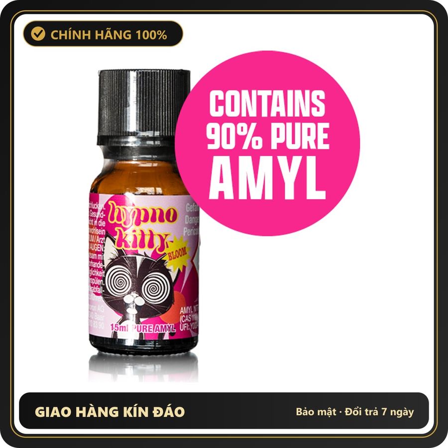 Popper Nhập Khẩu Giúp Thả Lỏng Và Dễ Chịu Hypnokitty Bloom Poppers 15ml - Snapshop Chính Hãng