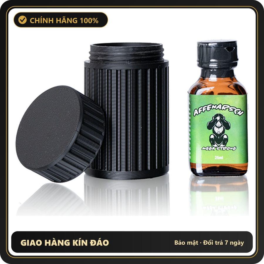 Popper Chính Hãng Tăng Cảm Xúc Cho Cuộc Yêu Discreet Poppers Combo Affenarsch Mega Strong 25ml and Keeper 25ml - Snapshop Chính Hãng