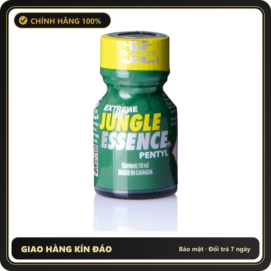 Popper Chính Hãng Tăng Cảm Xúc Cho Cuộc Yêu Jungle Essence Extreme Pentyl Poppers 10ml - Snapshop Chính Hãng