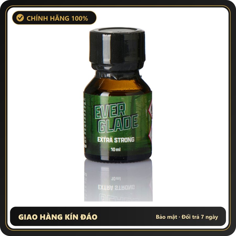 Popper Chính Hãng Tăng Cảm Xúc Cho Cuộc Yêu Everglade Ultra Strong Poppers 10ml - Snapshop Chính Hãng