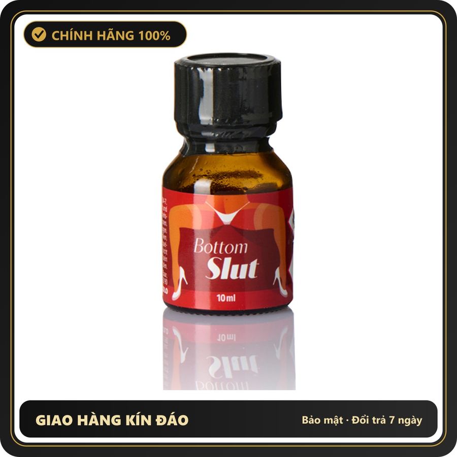 Popper Chính Hãng Tăng Cảm Xúc Cho Cuộc Yêu Bottom Slut Poppers 10ml - Snapshop Chính Hãng