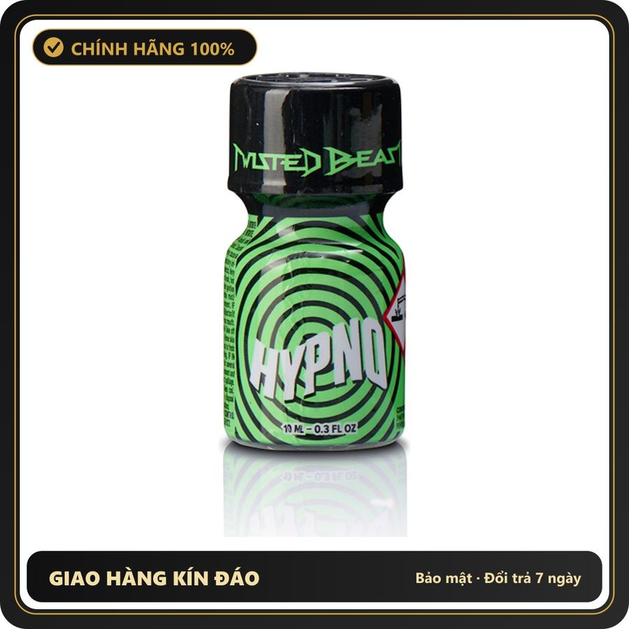 Popper Chính Hãng Tăng Cảm Xúc Cho Cuộc Yêu Hypno Poppers 10ml Twisted Beast - Snapshop Chính Hãng