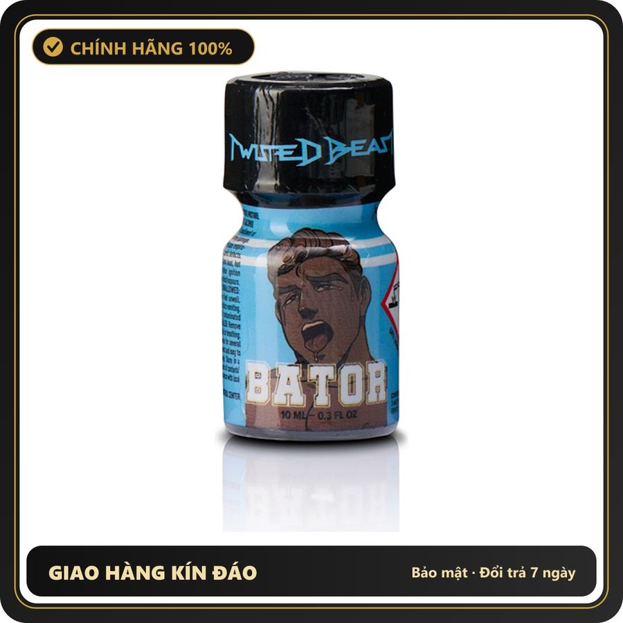 Popper Chính Hãng Tăng Cảm Xúc Cho Cuộc Yêu Bator Poppers 10ml Twisted Beast - Snapshop Chính Hãng