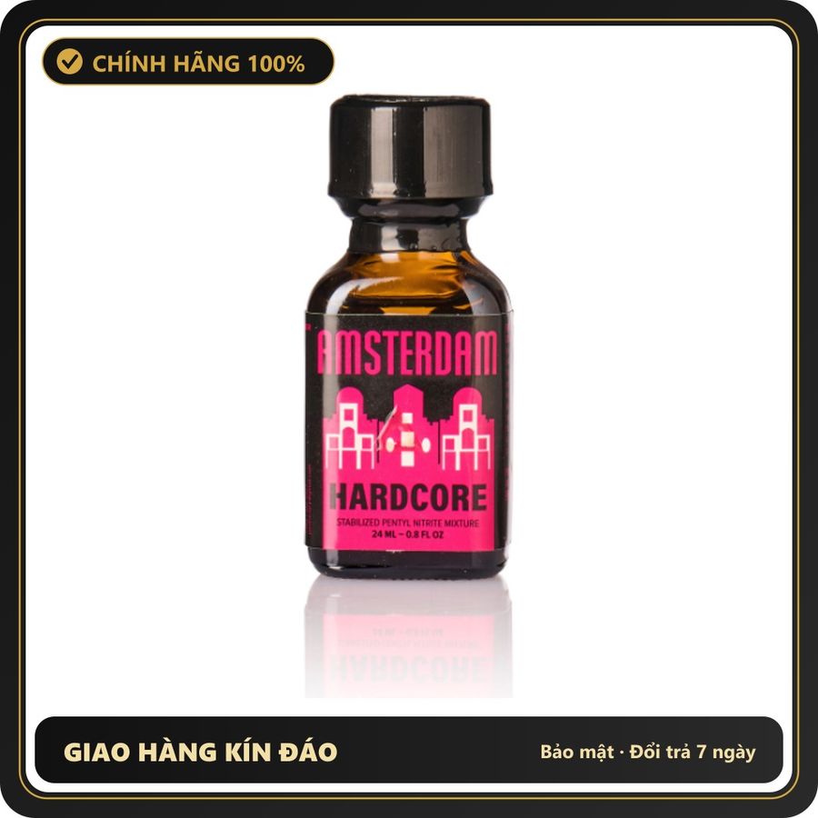 Tinh Dầu Hít Thư Giãn Dành Cho Người Lớn Hardcore Brain Drain in Amsterdam Poppers Combo - Snapshop Chính Hãng